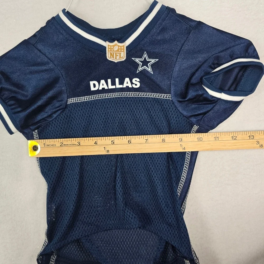 Dog Dallas Cowboys NFL Football‎ Jersey Uniform Shirt Size large